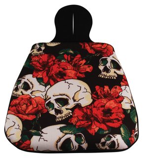 Lixeira Para Carro Em Neoprene Skull Roses
