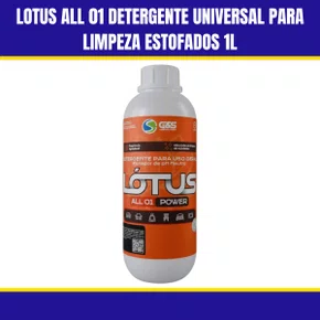 Lotus All 01 Detergente Universal Para Limpeza Estofados 1L