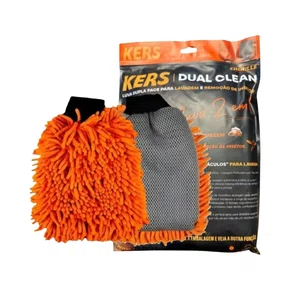 Luva Dual Clean Dupla Face Para Lavagem e Remocao De Insetos 105G 18X25CM KERS