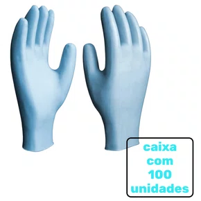 Luva Nitrisensi Soft G Caixa 100UN