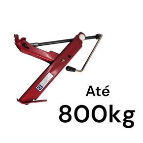 Macaco Universal Joelho 800kg Vermelho