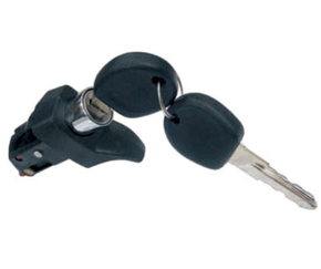 Maçaneta Ext. Tampa Motor Preto C/Chave Kombi Clipper 1997 á 2013