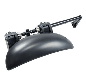Maçaneta Externa Peugeot 206 207 SW Passion 1999 a 2014 Preto Direito Caroneiro