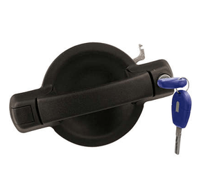 Maçaneta Externa Porta Diant. Direito C/Chave Azul Snake Key Fiat Doblô  