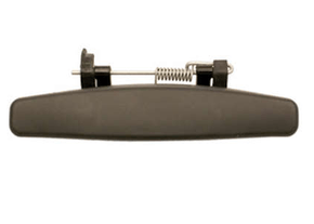 Maçaneta Externa Porta Sandero Duster Oroch 2007 a 2020 Preto Esquerdo Motorista