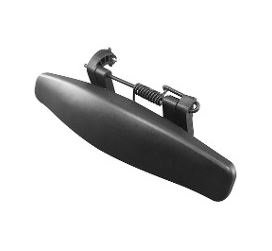 Macaneta Externa Porta Sem Furo Duster Oroch Sandero 2007 a 2020 Preto Dianteira Direita Passageiro