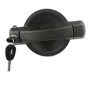 Maçaneta Externa Porta Traseira Baú C/Chave Snake Key Fiat Doblô 
