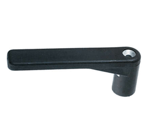 Maçaneta Interna Baú Fiorino 1980 a 2016  Preto Quadrada