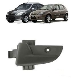 Maçaneta Interna Porta Celta Prisma 2006 a 2015 Preto Direito Caroneiro