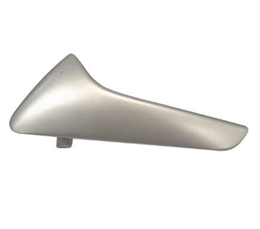 Maçaneta Interna Porta Fox Spacefox Crossfox 2010 a 2020 Prata Esquerdo Motorista