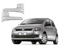 Maçaneta Interna Porta Gol G4 Fox 2003 a 2014 Ferro Cromado Esquerdo Motorista