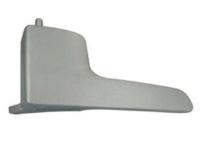 Maçaneta Interna Porta Gol G4 Fox 2003 a 2014 Prata Direito Caroneiro