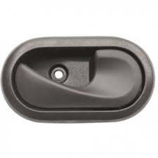 Maçaneta Interna Porta Sandero Logan Duster Megane 2007 A 2021 Preta Esquerdo Motorista