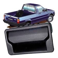 Maçaneta Tampa Traseira Fiorino Strada 1980 a 2007 Preto
