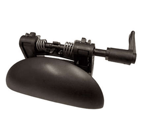 Maçaneta Traseira Externa Peugeot 206 207 Passion 1999 a 2014 Preto Direito Caroneiro