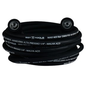 Mangueira Trama Aço M22/14 x M22/14 Para Lavadora Alta Pressão 12M SIGMA