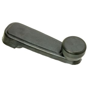 Manivela Regulador do Vidro Bonanza Caminhões Caravan Chevette Chevy Opala D20  1985 a 1990 Preto Metal Sem Lado