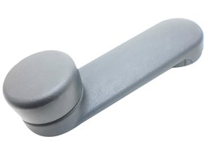 Manivela Regulador do Vidro Corsa Wagon Sedan Classic Pickup 1993 a 2016 Cinza Metal Sem Lado