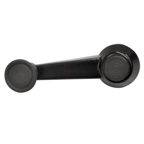 Manivela Regulador do Vidro Fusca 1976 a 1983 Preto Metal Sem Lado