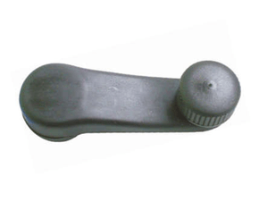 Manivela Regulador do Vidro Gol Parati Saveiro Delivery 1995 a 2017 Preto Sem Lado