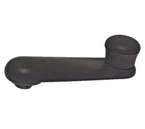 Manivela Regulador do Vidro Palio Siena Weekend Strada 1995 a 2016 Preto Plástico Sem Lado