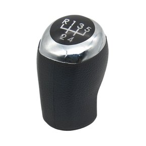 Manopla Bola De Cambio Hb20 1.6 12/19 Preta Aro Cromado