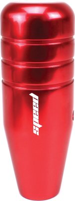 Manopla De Câmbio Alumínio Speed Universal Vermelha P2