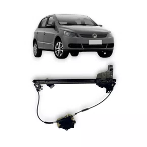 Máquina de Vidro Dianteira Elétrica Encaixe Mabuchi Gol Saveiro 2 Portas G5 G6 G7 2008 a 2020 Direito Caroneiro