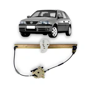 Máquina de Vidro Dianteira Elétrica Mabuchi Gol 2 Portas G2 G3 G4 2000 a 2014 Direito Caroneiro