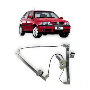 Máquina de Vidro Dianteira Elétrica Mabuchi Gol Parati 4 Portas Saveiro G2 G3 G4 1996 a 2014 Esquerdo Motorista