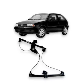 Máquina de Vidro Dianteira Manual Gol Parati Saveiro G2 G3 G4 1996 a 2014 4 Portas Direito Caroneiro