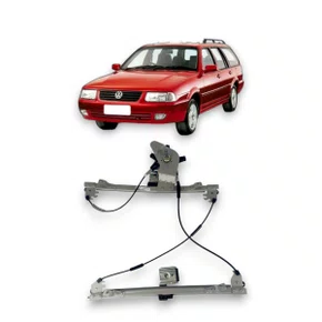 Máquina de Vidro Dianteira Manual Santana Quantum 4 Portas 1998 a 2006 Direito Caroneiro