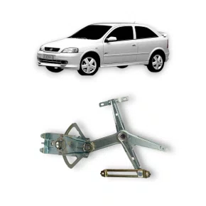 Máquina de Vidro Dianteiro Elétrico Encaixe Mabuchi 10D Astra 2 e 4 Portas 1999 a 2011 Esquerdo Motorista