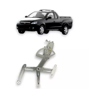 Máquina de Vidro Dianteiro Elétrico Encaixe Motor Mabuchi Corsa Hatch Sedan 4 Portas Montana 2 Portas 2002 a 2012 Direito Caroneiro