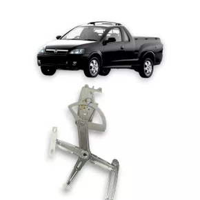Máquina de Vidro Dianteiro Elétrico Encaixe Motor Mabuchi Corsa Hatch Sedan 4 Portas Montana 2 Portas 2002 a 2012 Esquerdo Motorista