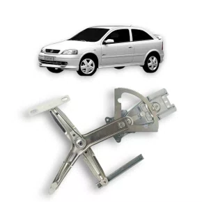 Máquina de Vidro Dianteiro Elétrico Encaixe Original Astra 2 e 4 Portas 1999 a 2011 Esquerdo Motorista
