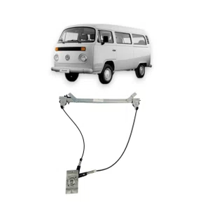 Máquina de Vidro Dianteiro Manual Kombi 2008 a 2013 Direito Caroneiro