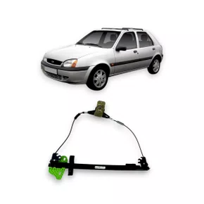 Máquina de Vidro Fiesta (Street) 2 Portas 1997 a 2005 Courier 1997 a 2013 Esquerdo Motorista  

