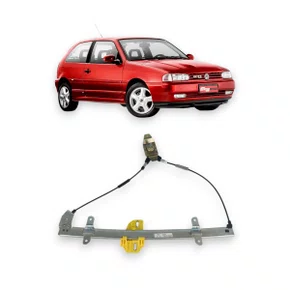 Máquina de Vidro Manual Gol Parati Bola 2 Portas Esquerdo Motorista 