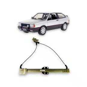 Máquina de Vidro Manual Gol Parati Voyage 1987 a 1996 Saveiro 1987 a 1997 Esquerdo Motorista