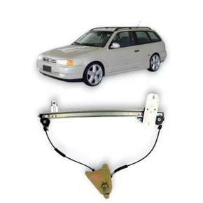 Máquina de Vidro Traseira Manual Gol Parati G2 G3 G4 1996 a 2014 Direito Caroneiro