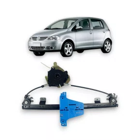 Máquina de Vidro Traseiro Elétrico Encaixe Motor Mabuchi Fox Spacefox Crossfox 2003 a 2021 Lado Direito 