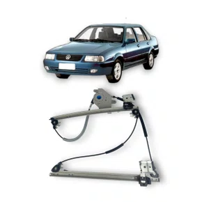Máquina Vidro Dianteira Elétrica Encaixe Motor Bosch Santana 2 e 4 Portas 1997 a 2006 Dianteiro Esquerdo