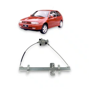 Máquina Vidro Dianteira Elétrica Encaixe Motor Mabuchi Gol Parati G2 Bola 2 Portas 1995 a 2000 Esquerdo Motorista