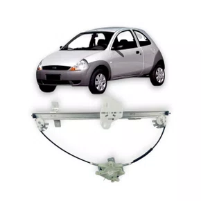 Máquina Vidro Dianteira Elétrica Encaixe Motor Mabuchi Ka 2 Portas 1996 a 2007 Direito Caroneiro