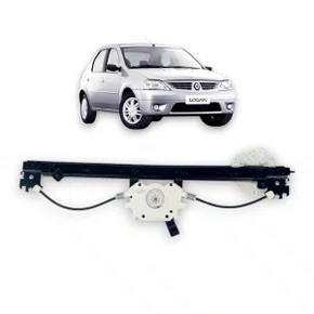 Maquina Vidro Dianteira Elétrica Encaixe Motor Original Logan 4 Portas 2007 Até 2013 Esquerda Motorista