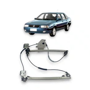 Máquina Vidro Dianteira Elétrica Encaixe Motor Original Mabuchi Santana Quantum 2 e 4 Portas aps 1997 Direito Caroneiro