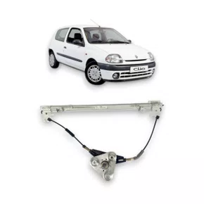 Máquina Vidro Dianteira Manual Clio Symbol 1998 a 2016 4 Portas Direito Caroneiro
