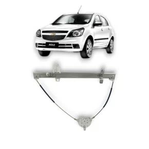 Máquina Vidro Dianteiro Elétrica Encaixe Motor Mabuchi Ecosport 4 Portas 2003 a 2012 Esquerdo Motorista