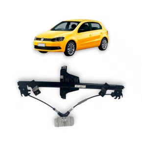 Máquina Vidro Dianteiro Manual Gol Voyage 2008 a 2020 4 Portas Esquerdo Motorista